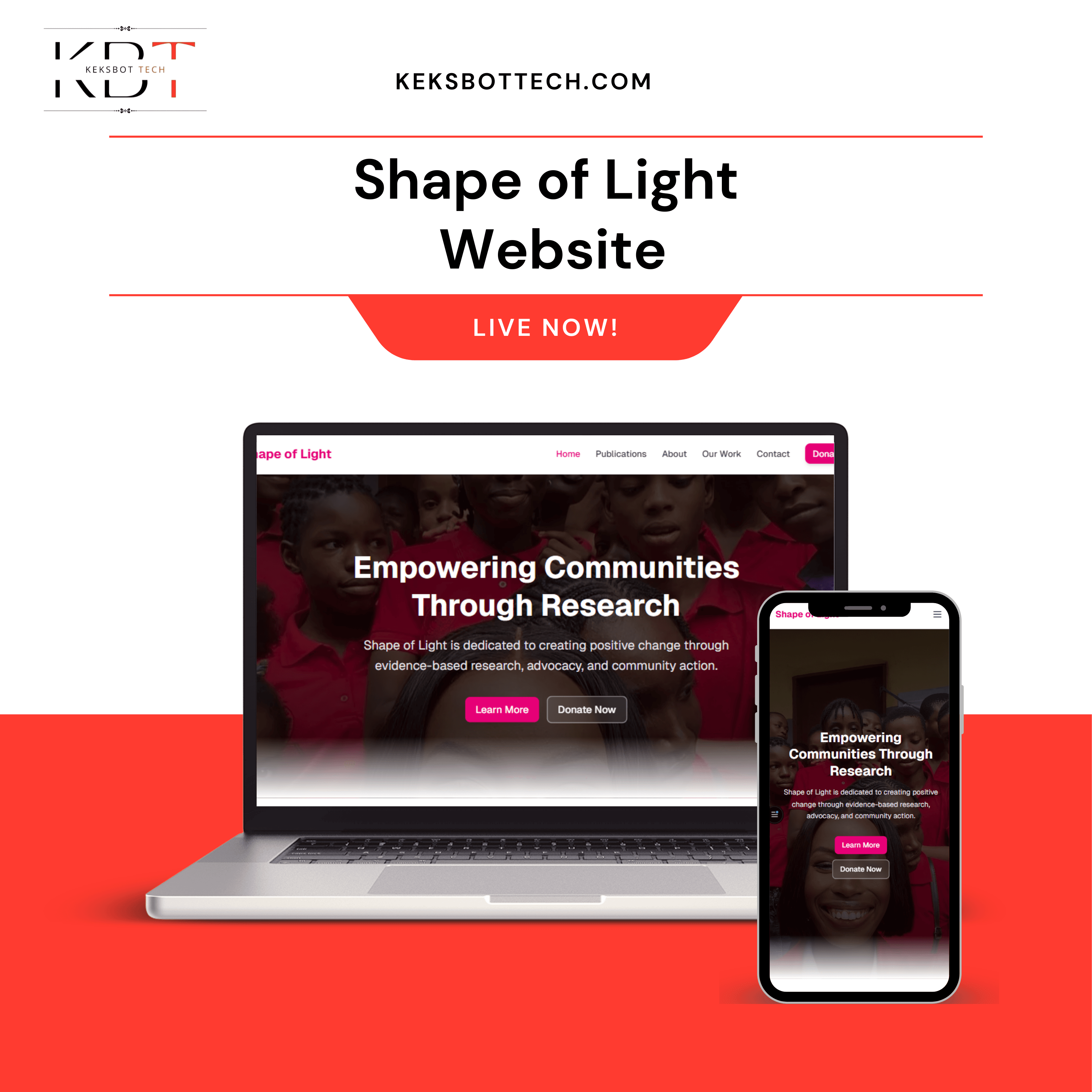 Shape of Light Website